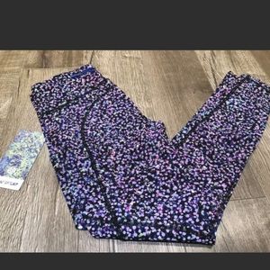 Lululemon Seawheeze Rainbow Reflective speed tight